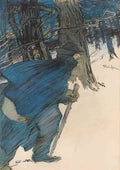 Theophile Steinlen le vagabond A4 Photo Print