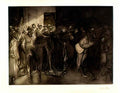 Theophile Steinlen les adieux 1916 Art A4 Photo Print