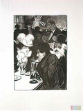 Theophile Steinlen les bleuets 1899 Art A4 Photo Print