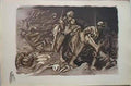 Theophile Steinlen les camarades 1916 Art A4 Photo Print