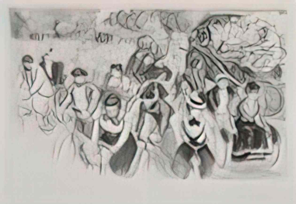 Theophile Steinlen les cyclistes 1889 Art A4 Photo Print