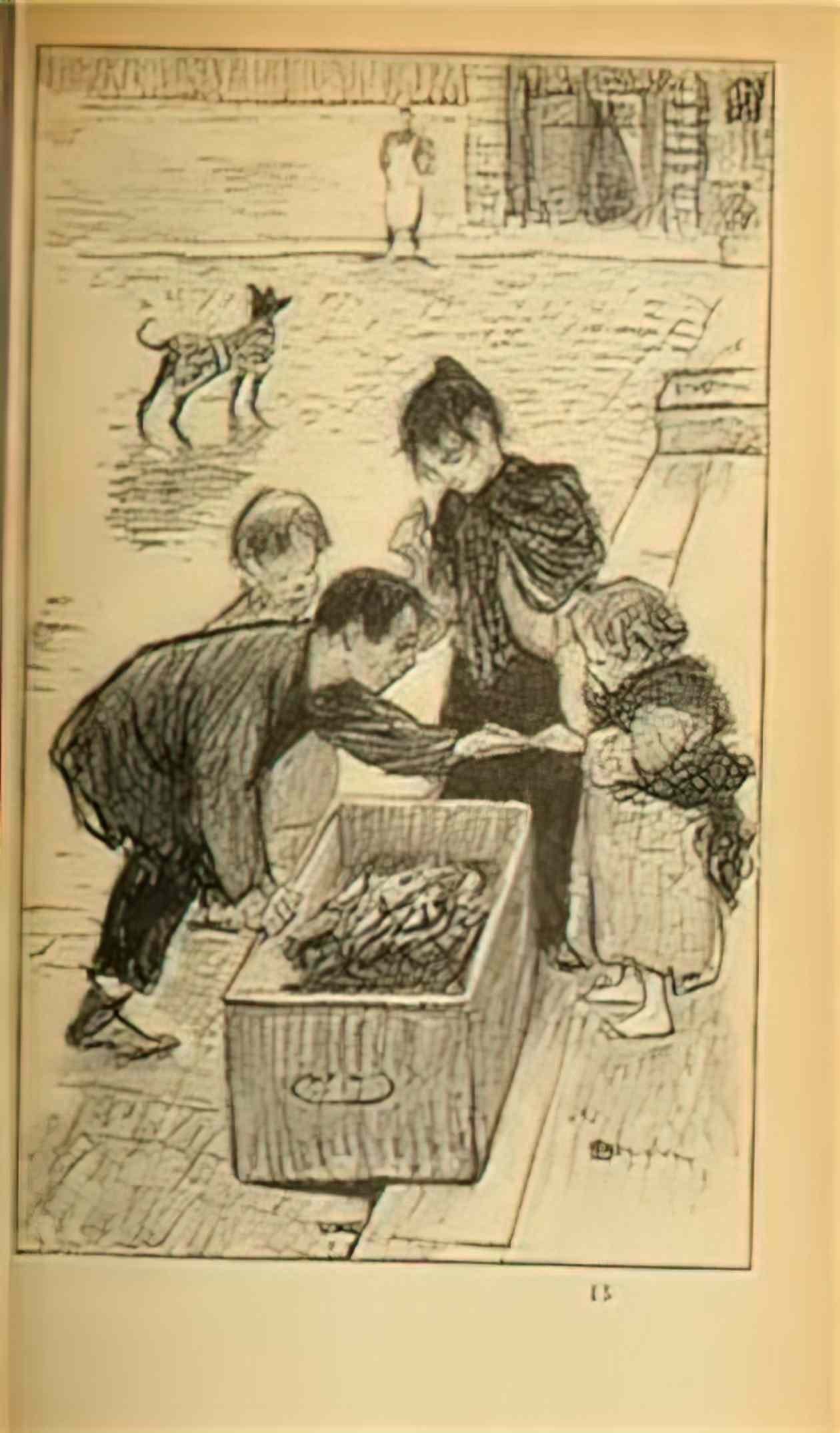 Theophile Steinlen les pissenlits Art A4 Photo Print