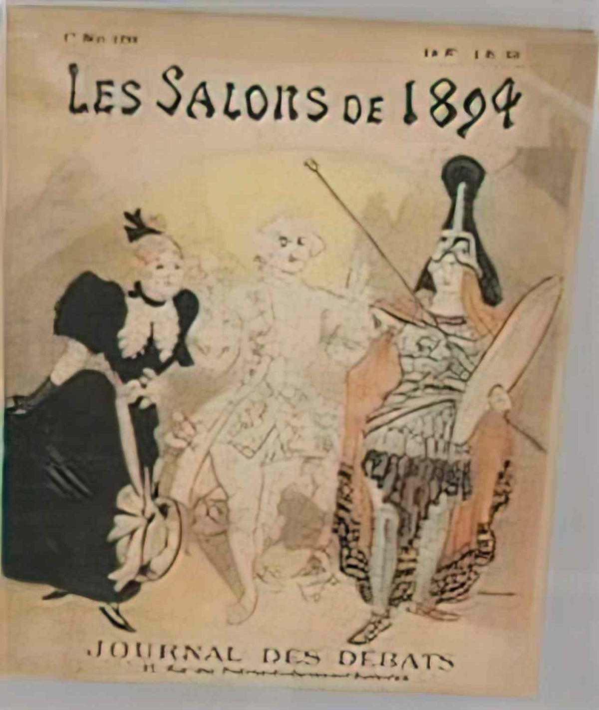 Theophile Steinlen les salons 1894 Art A4 Photo Print