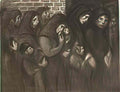 Theophile Steinlen les veuves de courrieres 1909 Art A4 Photo Print