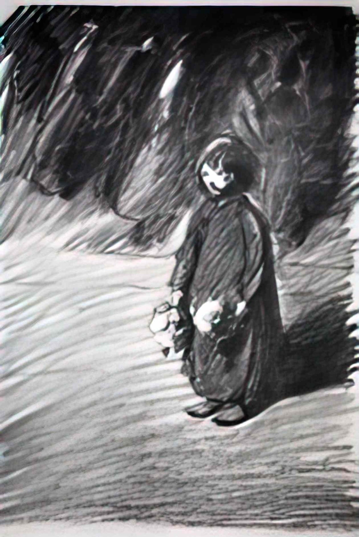 Theophile Steinlen little flower girl Art A4 Photo Print