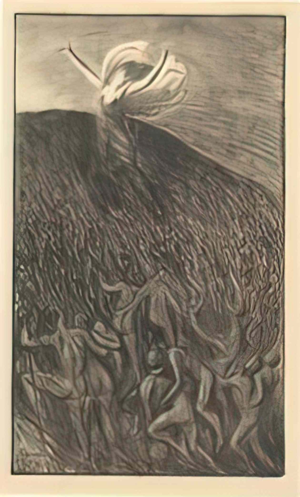 Theophile Steinlen marche vers la lumiere 1903 Art A4 Photo Print