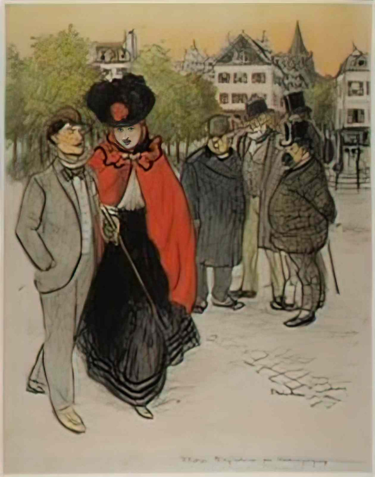Theophile Steinlen marie magdeleine Art A4 Photo Print