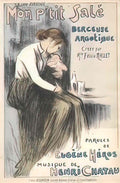Theophile Steinlen mon petit sale 1891 Art A4 Photo Print