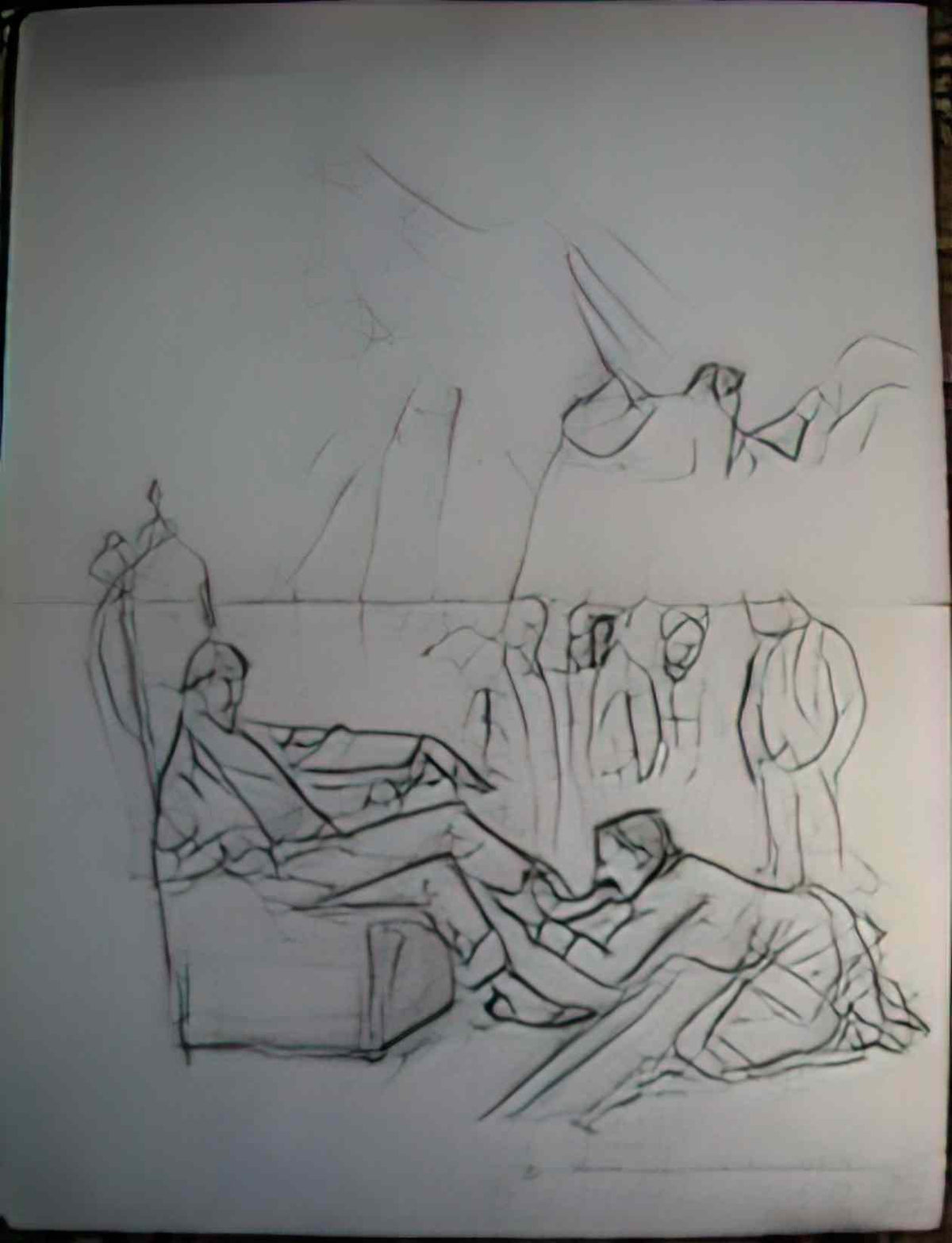 Theophile Steinlen morticoles 1 Art A4 Photo Print