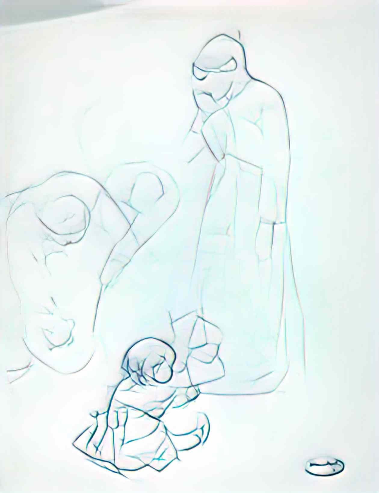 Theophile Steinlen moving day Art A4 Photo Print
