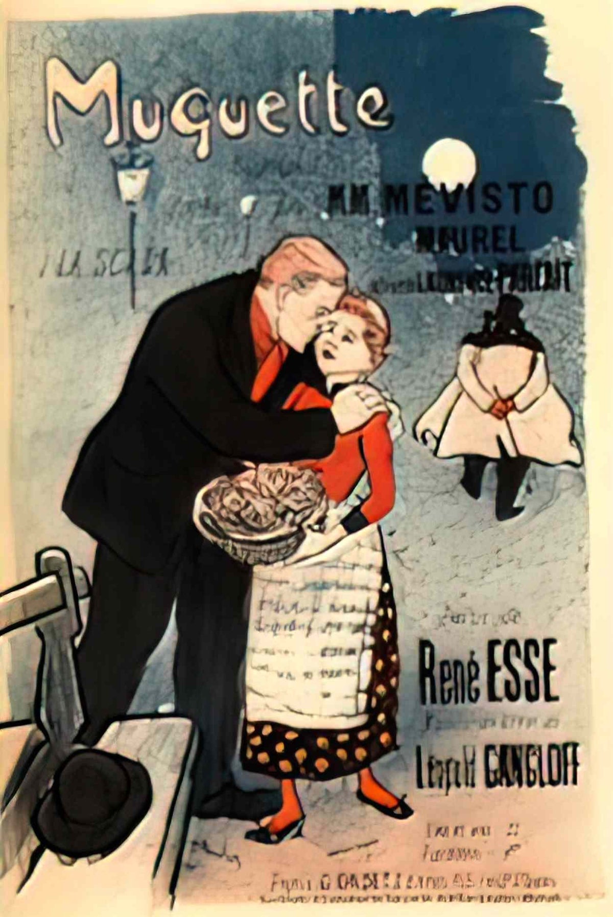 Theophile Steinlen muguette 1892 2 Art A4 Photo Print