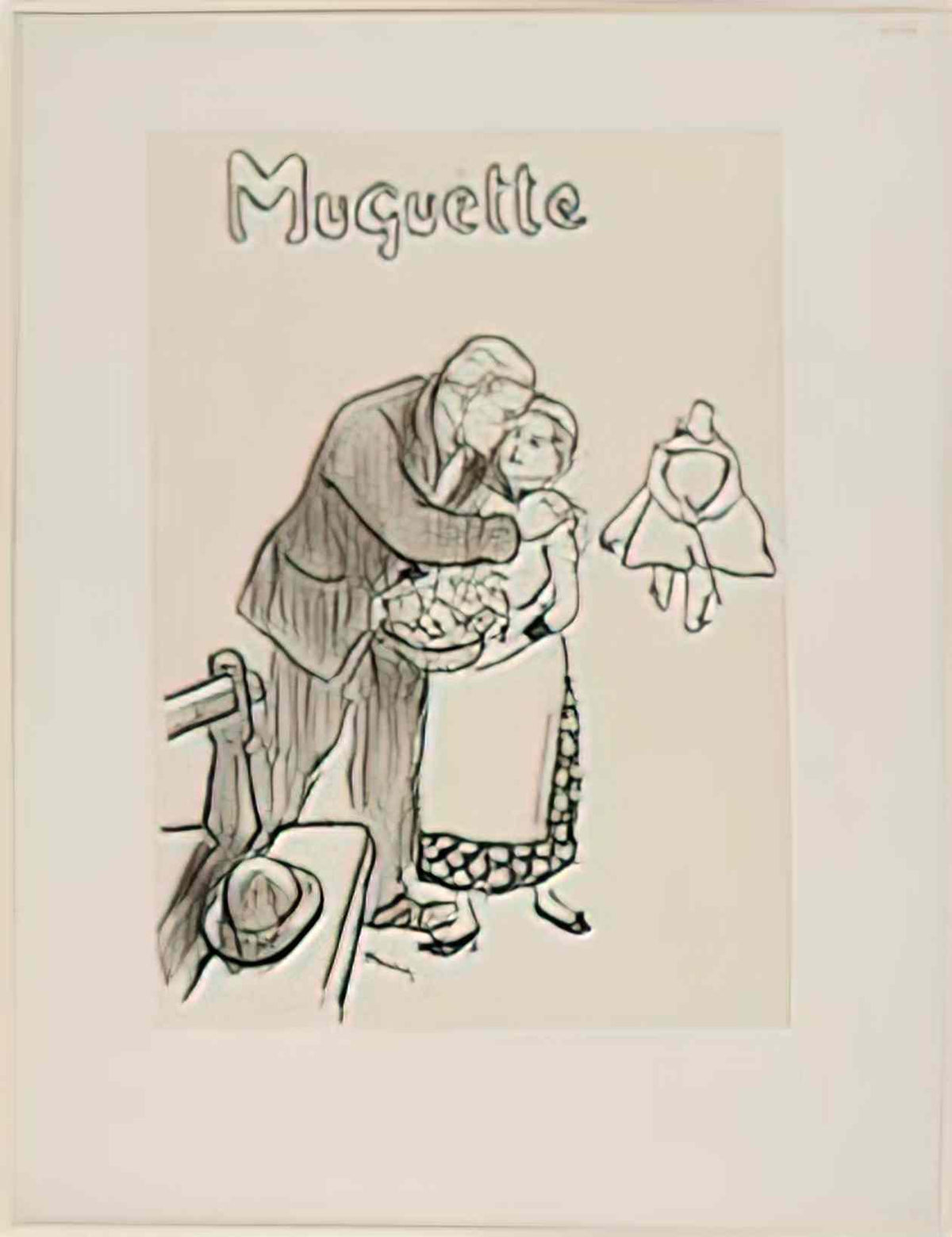 Theophile Steinlen muguette 1892 Art A4 Photo Print