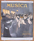 Theophile Steinlen musica 1908 Art A4 Photo Print
