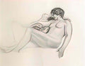 Theophile Steinlen nu allonge 1 Art A4 Photo Print