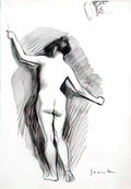 Theophile Steinlen nude 1 Art A4 Photo Print