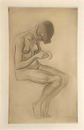 Theophile Steinlen nude 2(1) Art A4 Photo Print