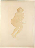 Theophile Steinlen nude etching Art A4 Photo Print