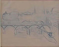 Theophile Steinlen paris sketch Art A4 Photo Print