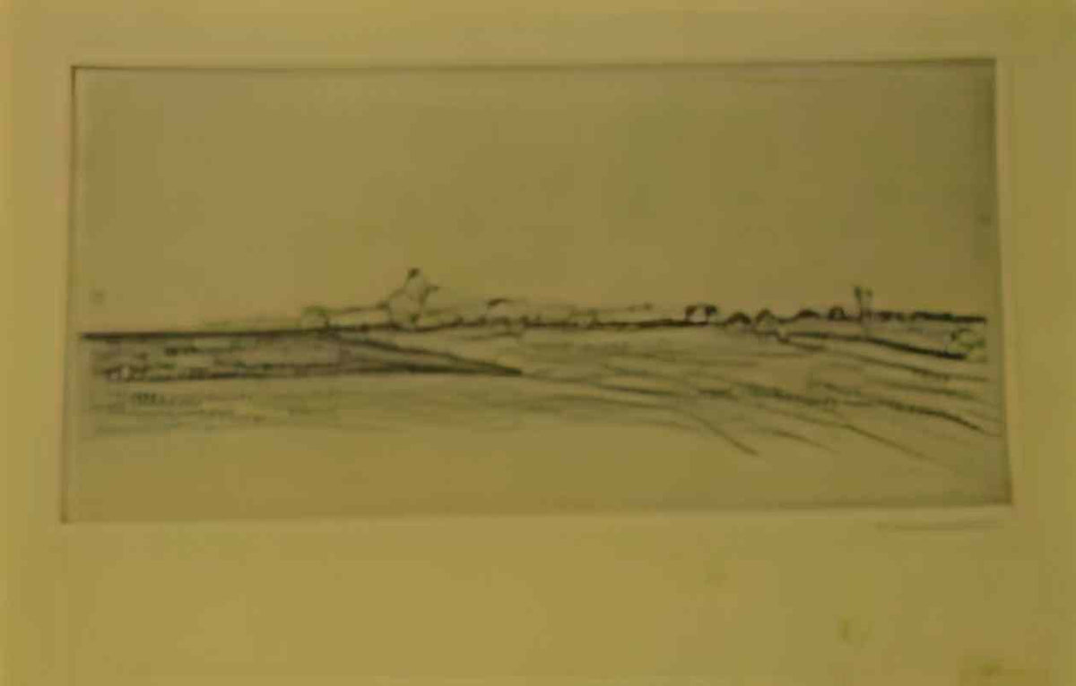 Theophile Steinlen paysage Art A4 Photo Print