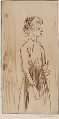 Theophile Steinlen pierreuse 1898 Art A4 Photo Print