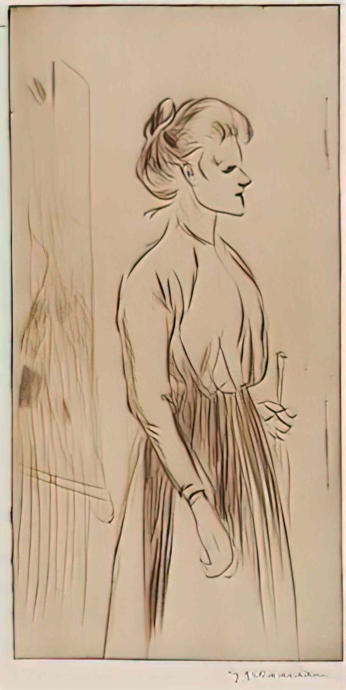 Theophile Steinlen pierreuse 1898 Art A4 Photo Print