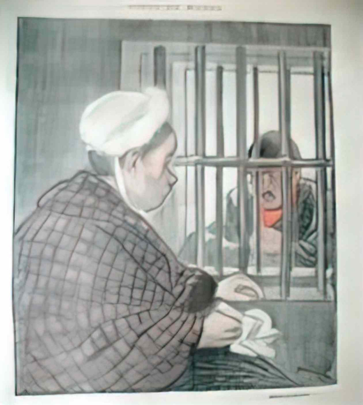 Theophile Steinlen pieta de mazas 1892 Art A4 Photo Print