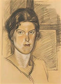 Theophile Steinlen portrait de mme bjornsson langen Art A4 Photo Print