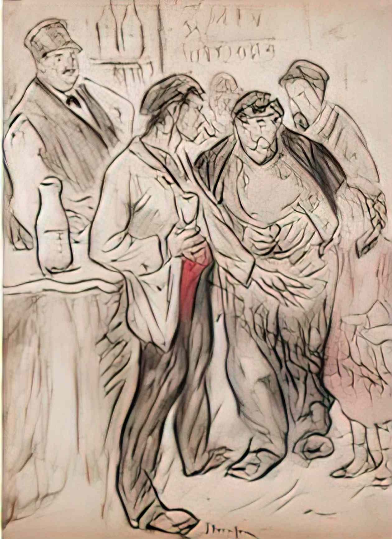 Theophile Steinlen pus d patrons Art A4 Photo Print