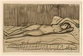 Theophile Steinlen reclining female nude 1 Art A4 Photo Print