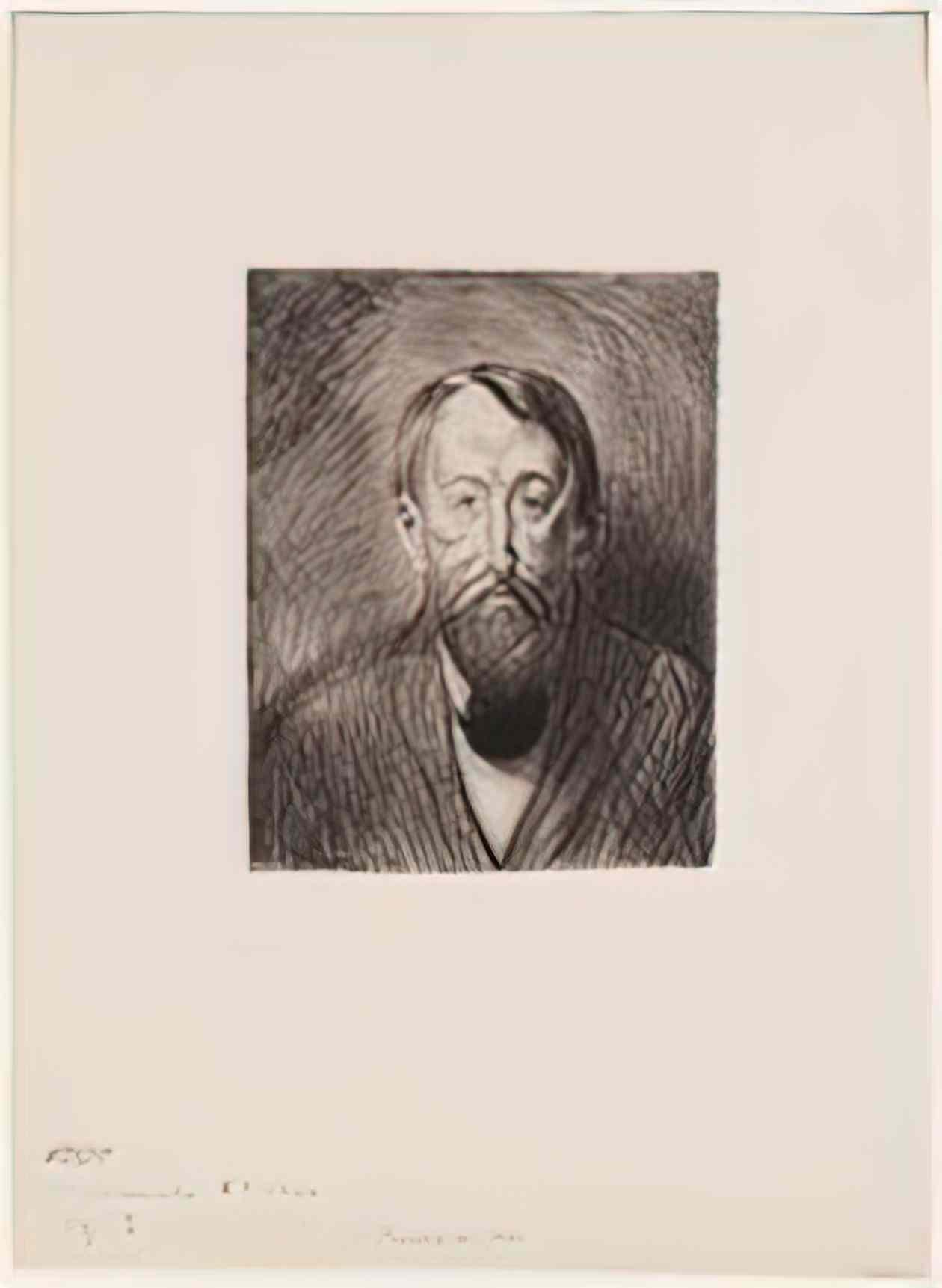 Theophile Steinlen rictus de face Art A4 Photo Print