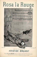 Theophile Steinlen rosa la rouge Art A4 Photo Print