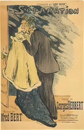 Theophile Steinlen separation 1892 1 Art A4 Photo Print