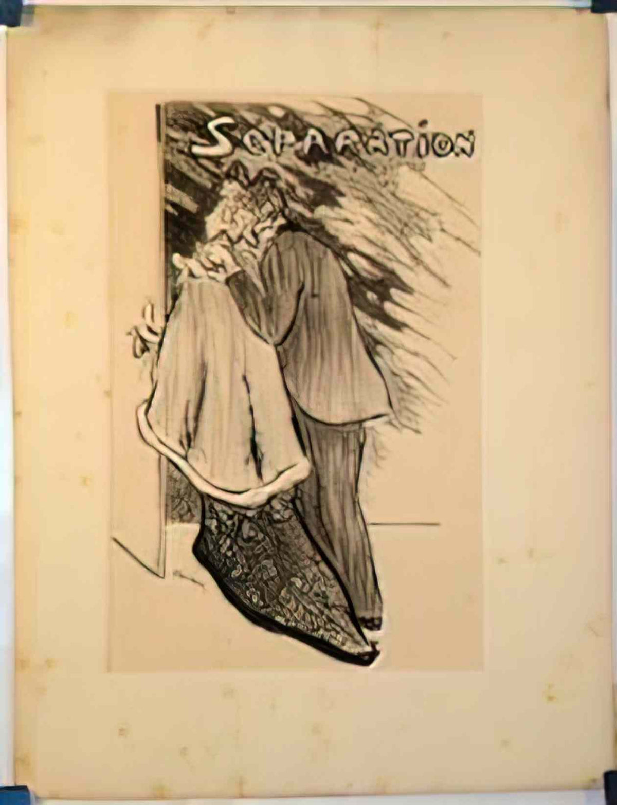 Theophile Steinlen separation 1892 Art A4 Photo Print
