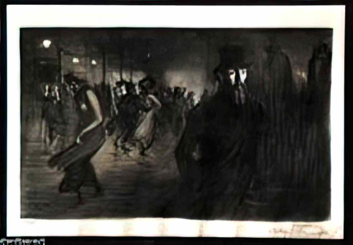 Theophile Steinlen soliloque cover Art A4 Photo Print
