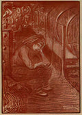Theophile Steinlen solitude 1907 Art A4 Photo Print