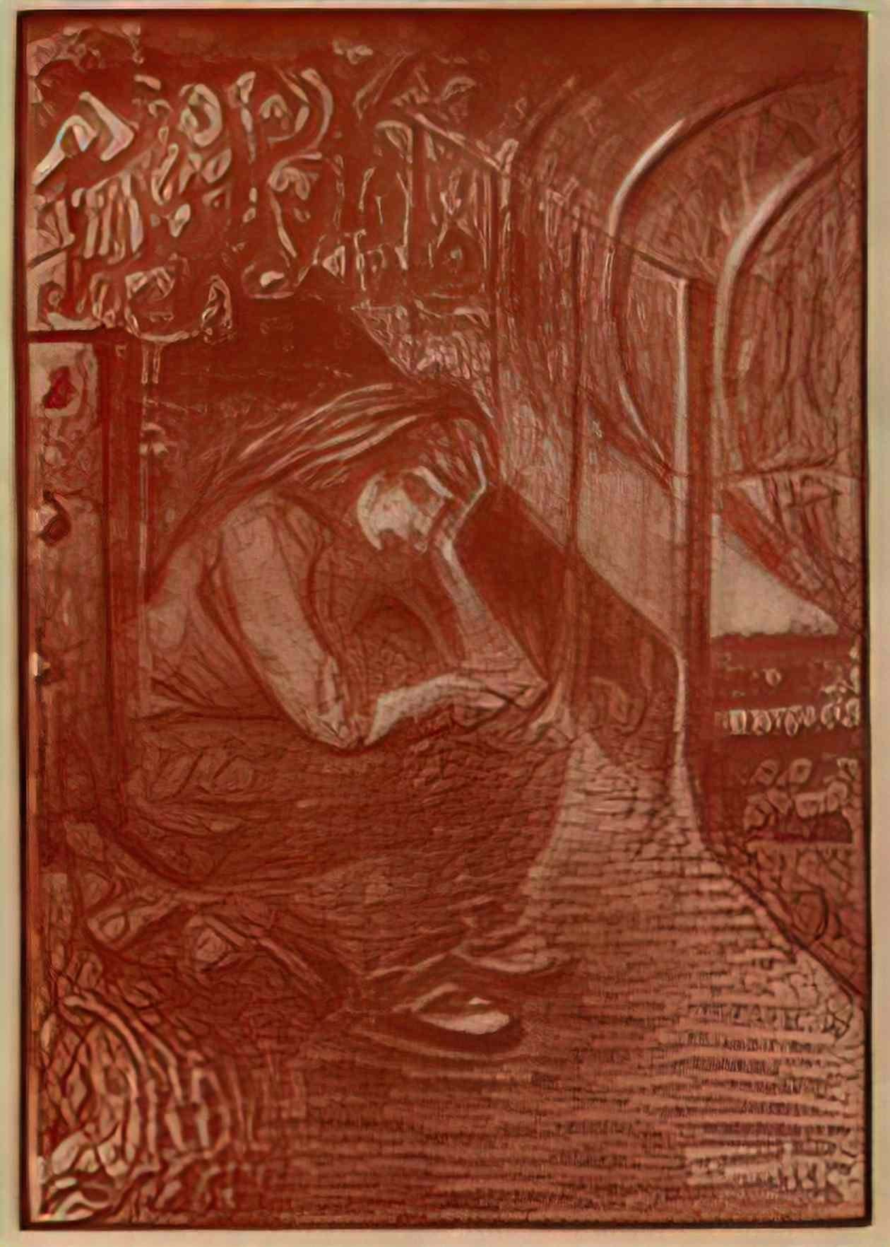 Theophile Steinlen solitude 1907 Art A4 Photo Print