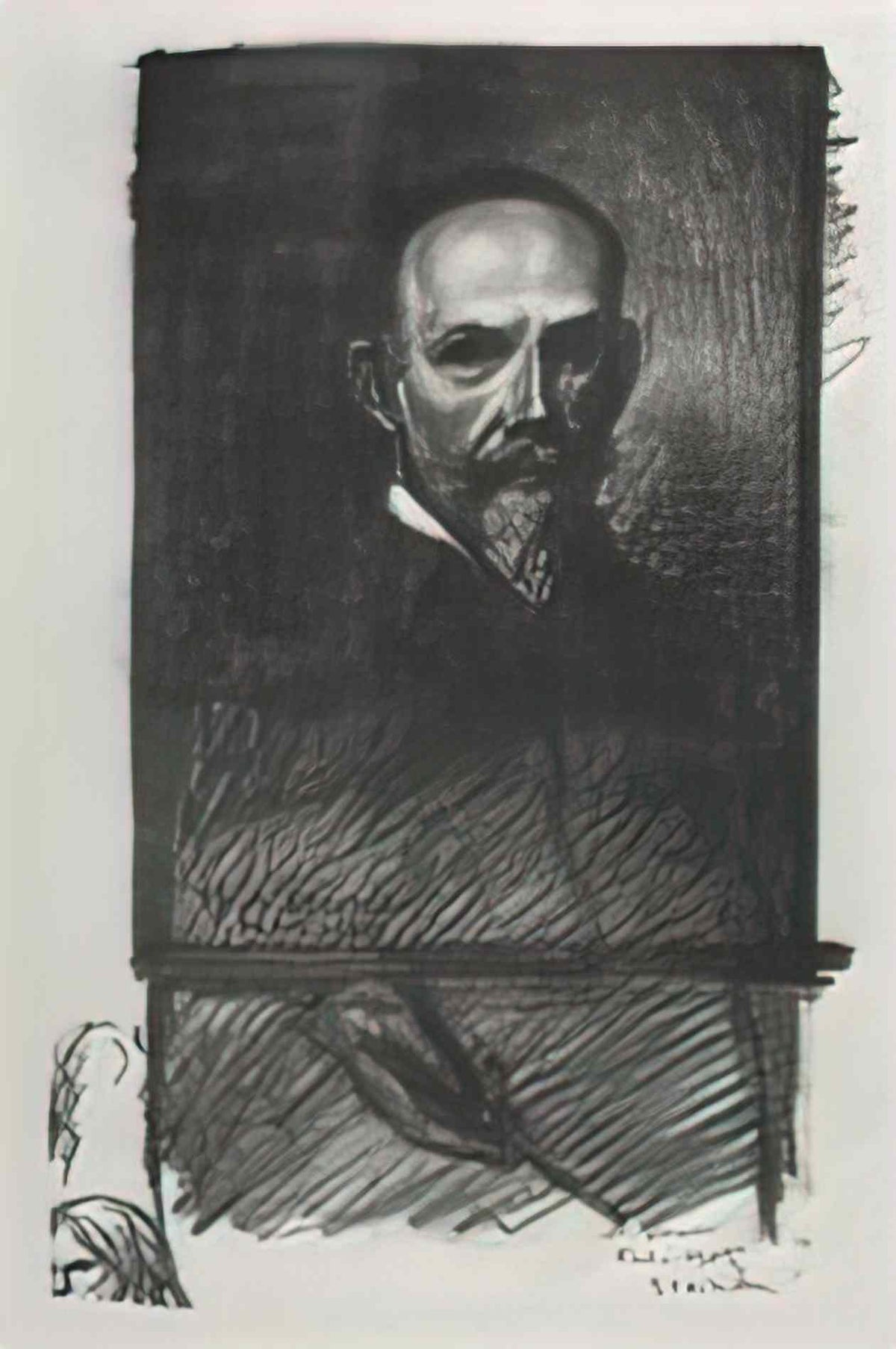 Theophile Steinlen steinlen de face tete droite 1905 Art A4 Photo Print