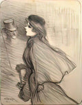 Theophile Steinlen ton nez 1896 Art A4 Photo Print