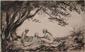 Theophile Steinlen trois baigneuses Art A4 Photo Print
