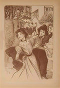 Theophile Steinlen trois midinettes Art A4 Photo Print