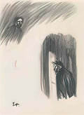 Theophile Steinlen two men Art A4 Photo Print