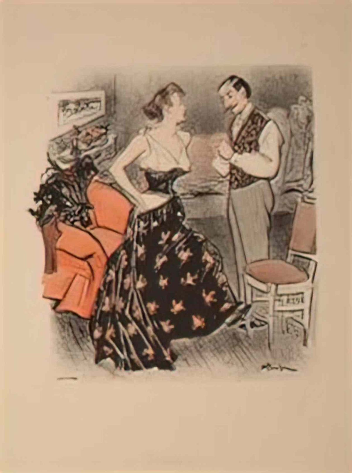 Theophile Steinlen un debutant Art A4 Photo Print