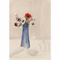 Theophile Steinlen vase d anemones Art A4 Photo Print