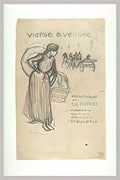 Theophile Steinlen vierge a vendre Art A4 Photo Print