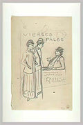 Theophile Steinlen vierges pales Art A4 Photo Print