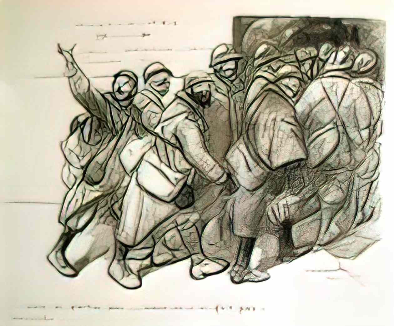 Theophile Steinlen vous 1916 Art A4 Photo Print