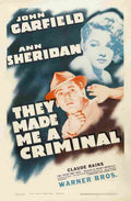  They Made Me a Criminal 03 film star poster A4 Photo Print