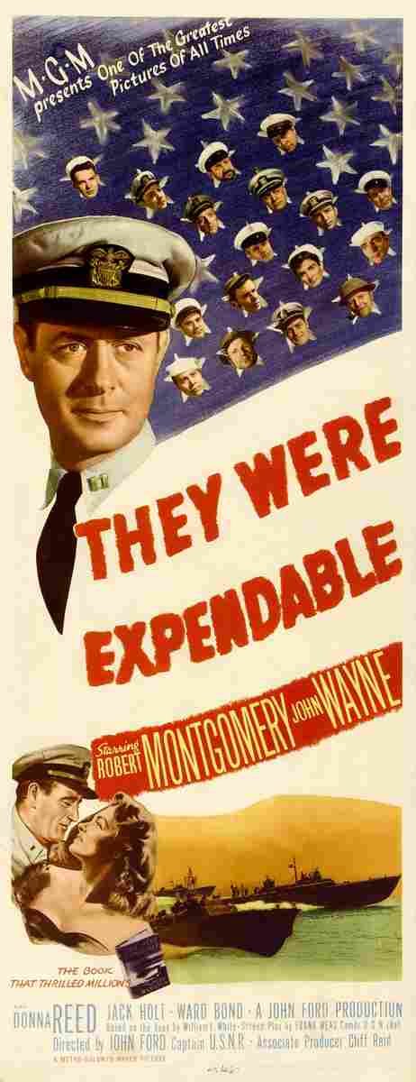  They Were Expendable 03 film star poster A4 Photo Print