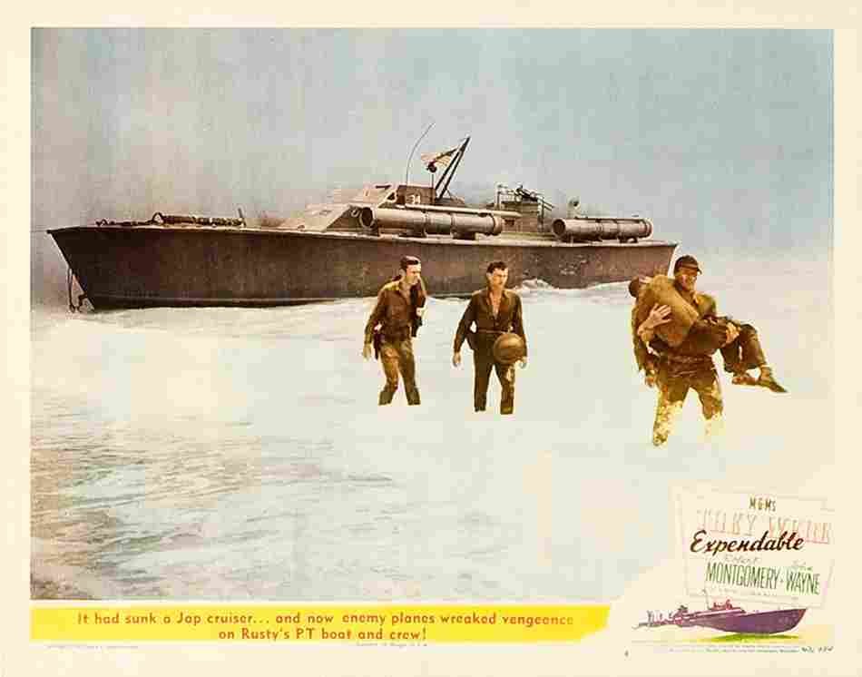  They Were Expendable 10 film star poster A4 Photo Print