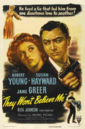  They Wont Believe Me 01 film star poster A4 Photo Print